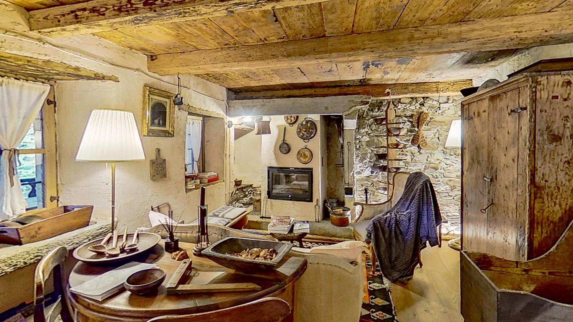 Villa Ca' Scocc, Antica Casa Di Montagna In Valsesia Mollia Exterior foto